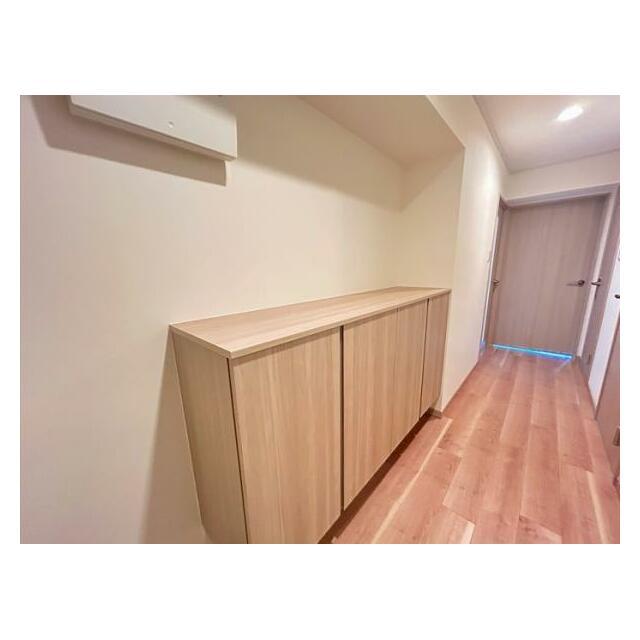 「玄関」シューズボックスは新品交換しております。