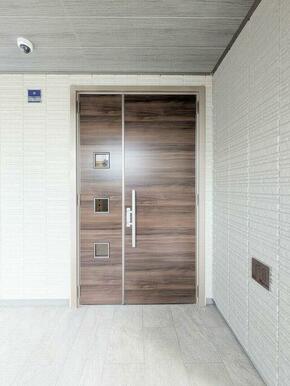 オートロック付きエントランス