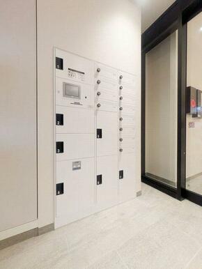 郵便ポストと一体型の宅配ボックス