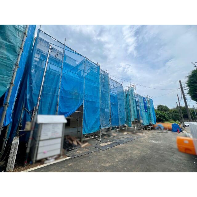 現地写真（左から(2),(3)号棟）