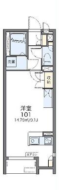 代表的な間取のため実際の間取とは異なる場合があります