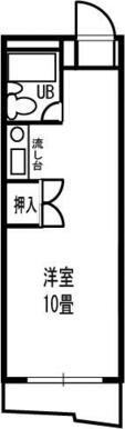 １Ｋ程の広さがあります！間取り自由自在！