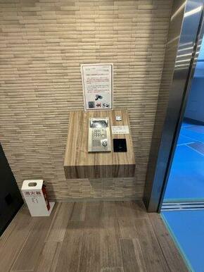 オートロック付きです。