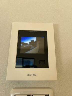 「インターホン」モニタ付きインターホン新品交換済み