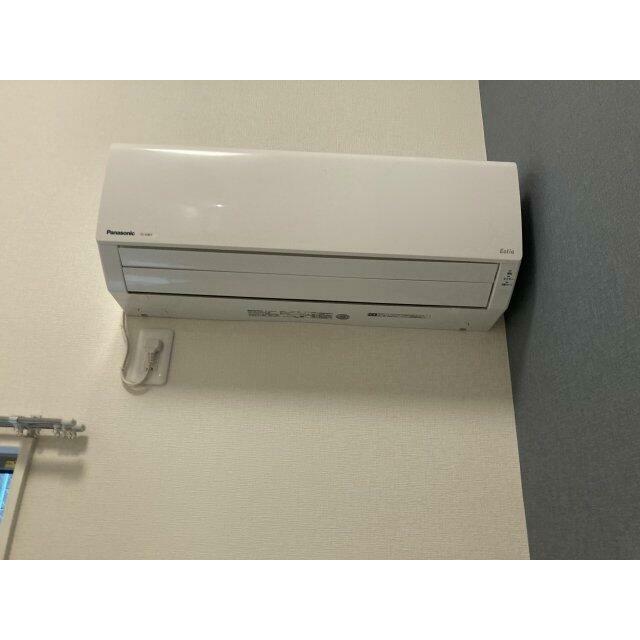 エアコン付きで快適に過ごせます