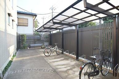自転車置き場です