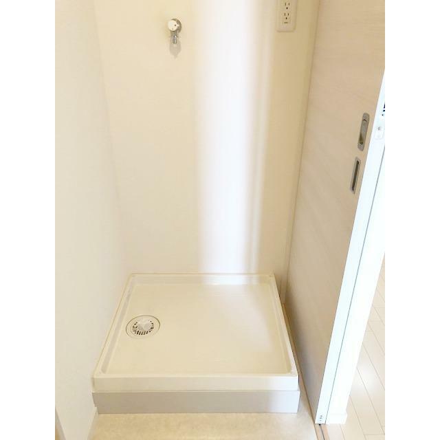 洗濯機置場です