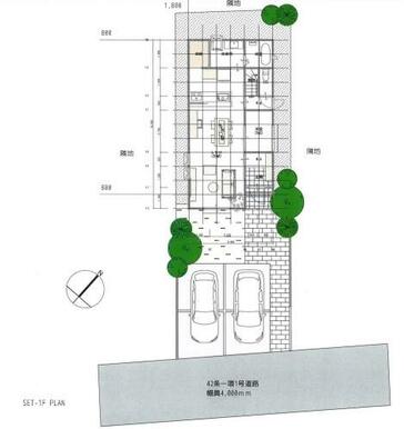 参考プラン　配置図