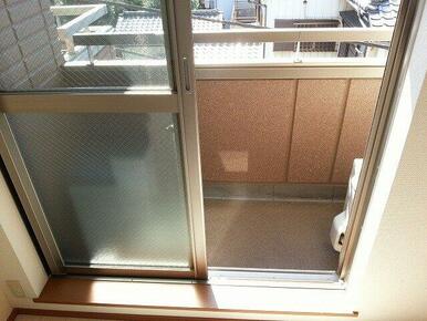 最上階のバルコニーです。