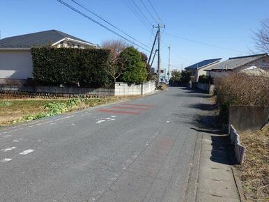前面道路