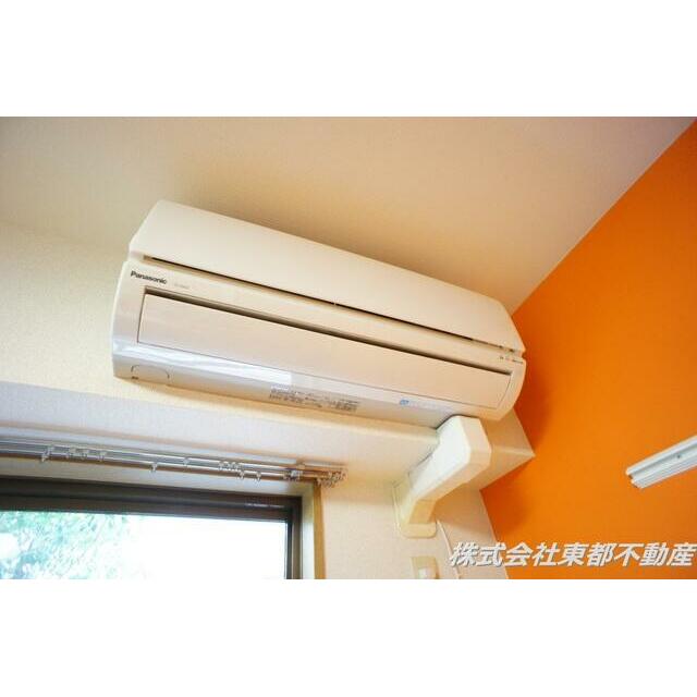 エアコン完備なので入居後すぐに使えて快適です！