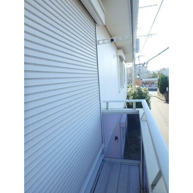 西向きのバルコニー※同タイプ別号室参考写真