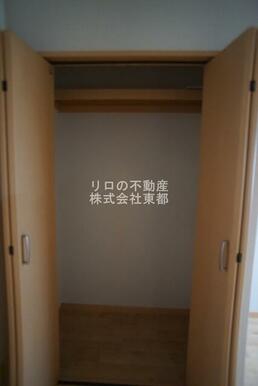 広めの収納付なので便利なお部屋♪工夫して収納できます☆