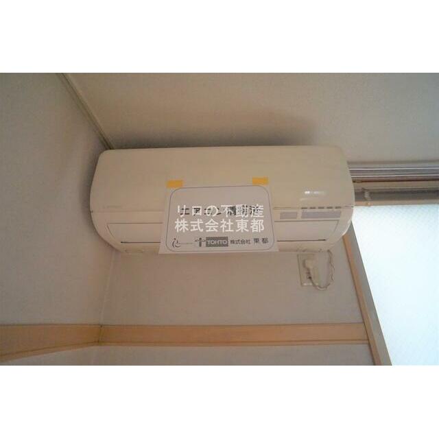 エアコン設置済みなので、オールシーズン快適に暮らせます♪