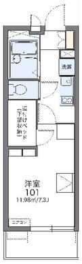 代表的な間取のため実際の間取とは異なる場合があります
