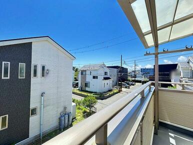 バルコニーからの景色