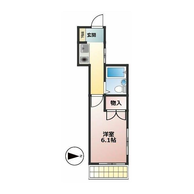 物件の間取り図です。