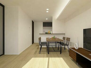 ＬＤＫ完成イメージ。家具や調度品などは含まれません。