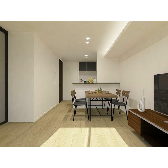 ＬＤＫ完成イメージ。家具や調度品などは含まれません。