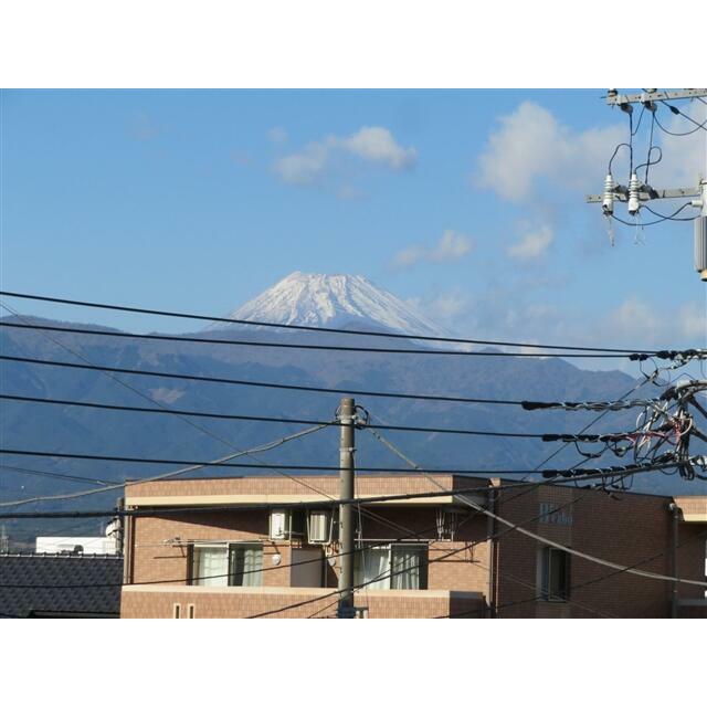 富士山が見えます