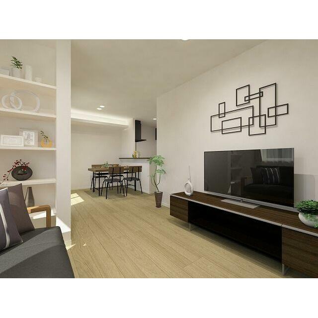 ＬＤＫ完成イメージ。家具や調度品などは含まれません。