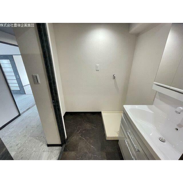 室内洗濯機置き場です！