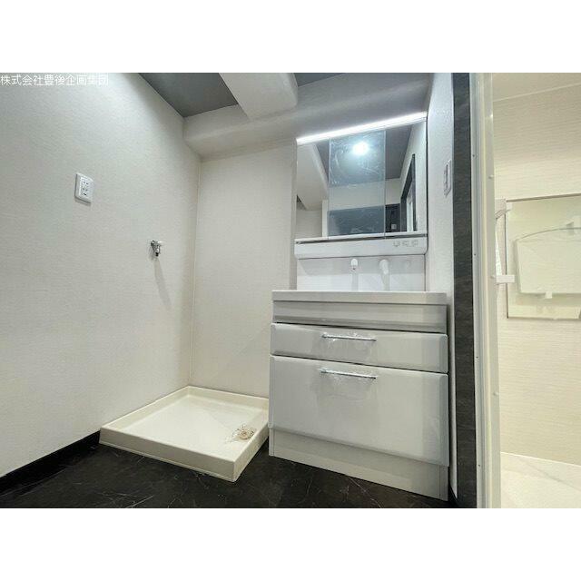 大きめの洗面台！