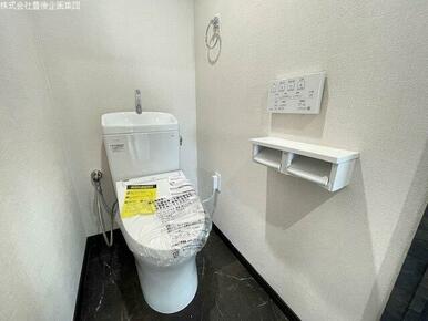 温水洗浄便座です！