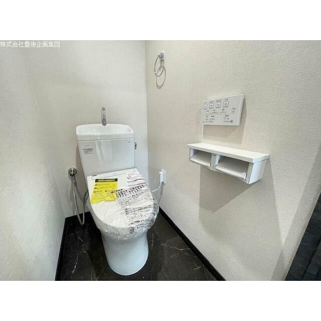 温水洗浄便座です！