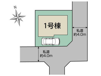 小金井市貫井南町5丁目1棟 区画図