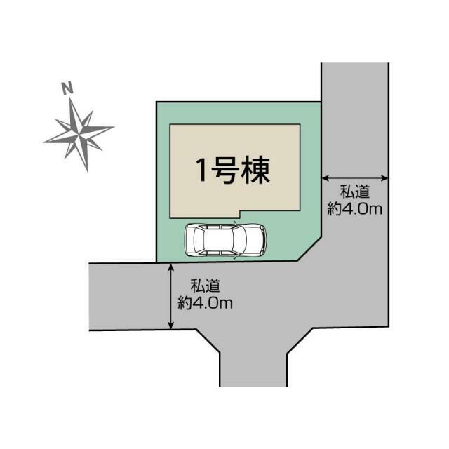 小金井市貫井南町5丁目1棟 区画図