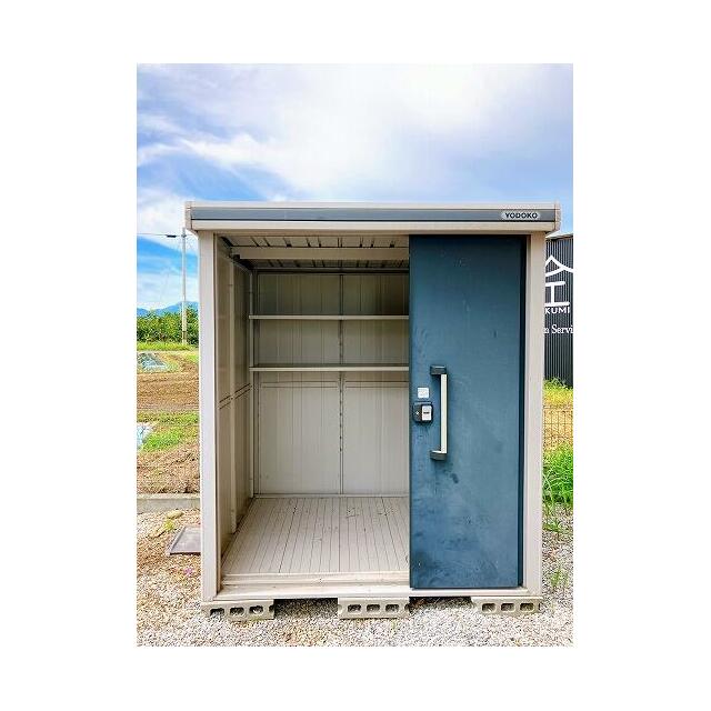 【庭】外倉庫付きです。