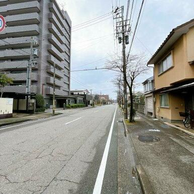 前面道路