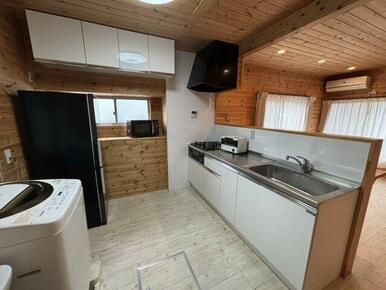 キッチンでお料理をお楽しみください