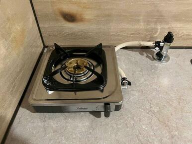 １口ガスコンロ（※写真はイメージです、現況優先となります）