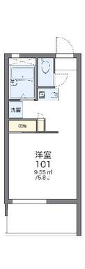 代表的な間取のため実際の間取とは異なる場合があります