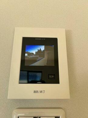 「インターホン」モニタ付きインターホン新品交換済み