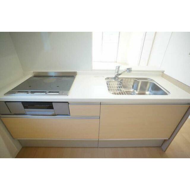 【キッチン】お手入れしやすいＩＨクッキングヒーター