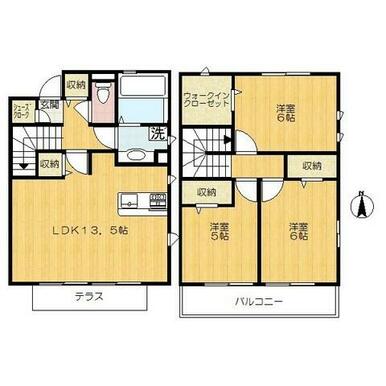 ★オール洋室の使いやすい間取り★