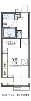 代表的な間取のため実際の間取とは異なる場合があります