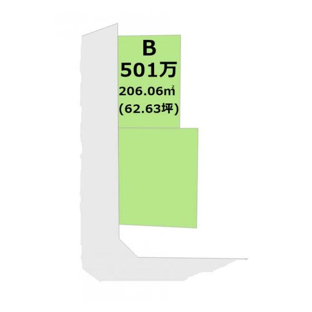 206.06平米の土地！