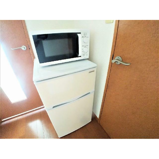 電子レンジと冷蔵庫