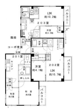 ２階平面図