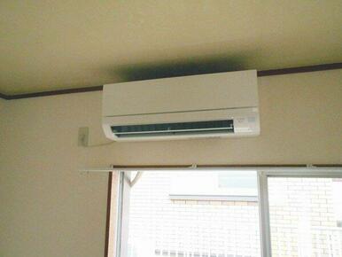 エアコン付きで快適に過ごせます