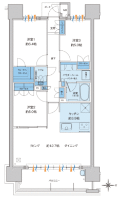 間取図と現況が異なる場合は現況優先