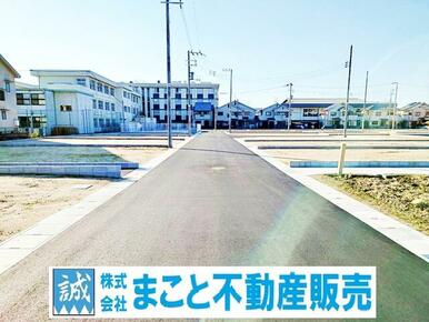 ※北側約６ｍ公道　前面道路です。