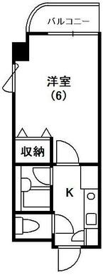 学生さん・単身お方にオススメ１Ｋのお部屋です♪