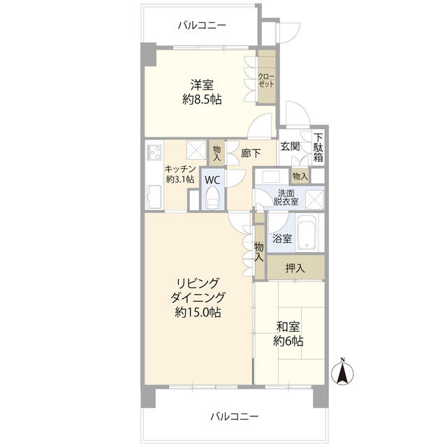 Ｄ’グラフォートレイクタウンⅡ棟