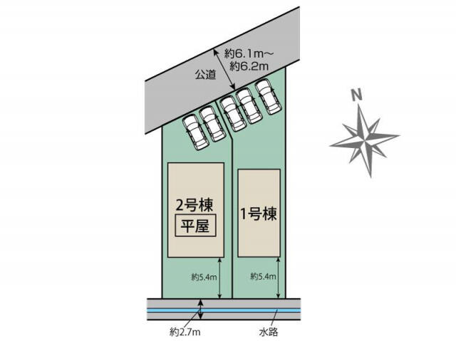 福島市 大森字高畑 (南福島駅) 2階建 4LDK