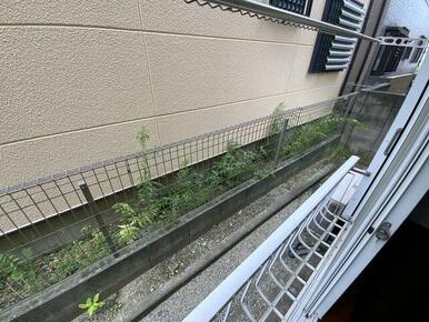 洗濯物干し場